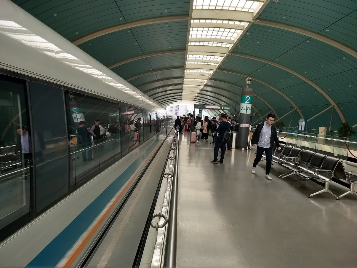 China Maglev Train Station in Shanghai Awesome Entertainment Travel Blog
